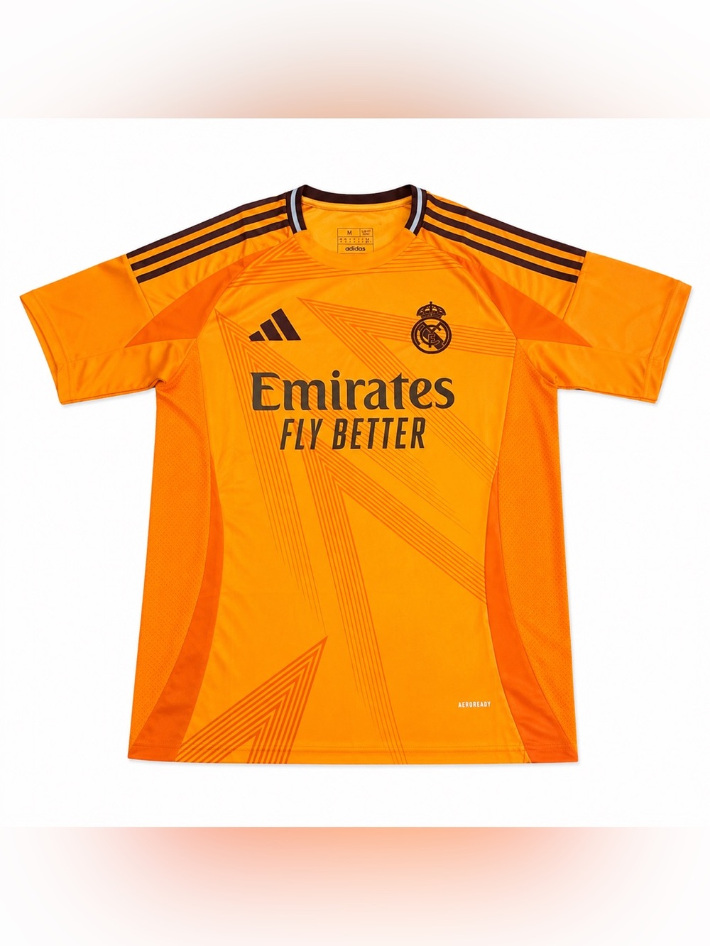 Real Madrid Orange Away Soccer Jersey Fan Edition